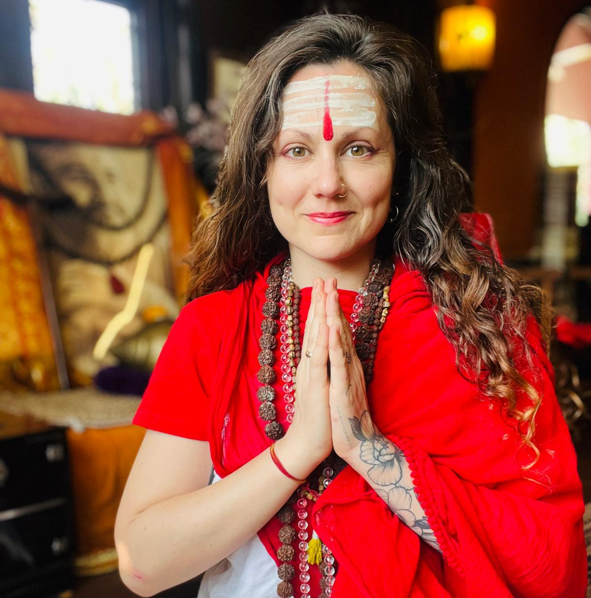 Bhairavi – Psychologist & monastic yoga teacher Bhairavi Mahakali, psychologist and yoga teacher in the Vedic tradition